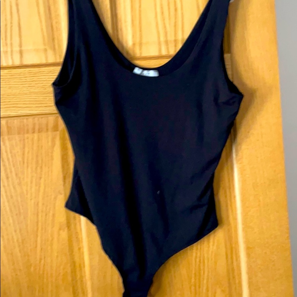 Gaze black bodysuit